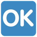 Free OK、ボタン アイコン