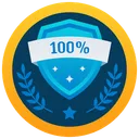 Free Olive Branch Award Peace Award Winner Badge Icon