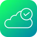 Free Online Cloud Daten Symbol