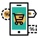 Free Online Mobile Store Icon