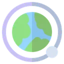 Free Orbit Moon Earth Icon