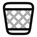 Free Paper Bin Waste Basket Icon