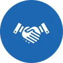 Free Partnerschaft  Symbol