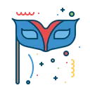 Free Party Mask Halloween Icon