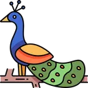 Free Peacock Icon