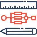 Free Pen Pencil Ruler Icon