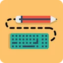 Free Pen Pencil Keyboard Icon