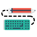 Free Pen Pencil Keyboard Icon