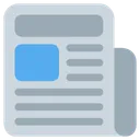 Free Noticias Papel Periodico Icono