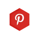 Free Pinterest  Ícone