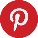 Free Pinterest、ソーシャル、メディア アイコン