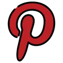 Free Pinterest Social Network Social Media アイコン