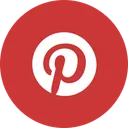 Free Pinterest、サークル、ロゴ アイコン