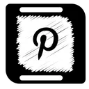 Free Pinterest  アイコン