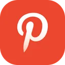 Free Pinterest Social Media Logo アイコン