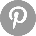 Free Pinterest  Ícone