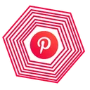 Free Pinterest  Icon