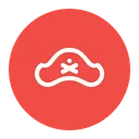 Free Pirate Cap Hat Icon