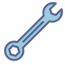 Free Spanner Mechanic Mechanical Icon