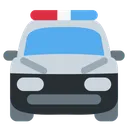 Free Polizei Auto Streife Symbol