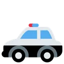 Free Polizei Auto Streife Symbol