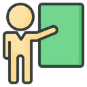 Free Presentation Teacher Classroom Icon