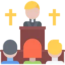 Free Priest People Prayer Icon