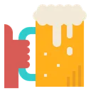 Free Prost Bier Glas Symbol