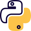 Free Python Technology Logo Social Media Logo Icône