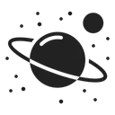 Free Weltraum Galaxie Planet Symbol