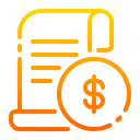 Free Receipt Invoice Bill Icon