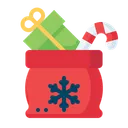 Free Navidad Regalo Bolsa Icono