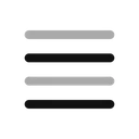 Free Reorder Horizontal Lines Oders Symbol