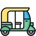 Free Ricksaw Rickshaw Rickshaw Automatico Icono