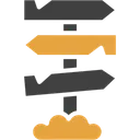 Free Road Sign Signs Pathway アイコン