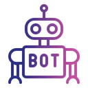 Free Robot Bot Cliente Icono