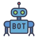 Free Robot Bot Cliente Icono