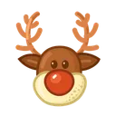 Free Rudolph Christmas Reindeer Icône