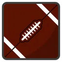 Free Rugby American Football Rugby Ball Icon