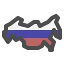 Free Russia Map  Icon