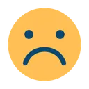 Free Survey Sad Face アイコン