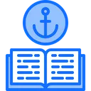 Free Sailing Book Sailing Learning Book Anchor Icon