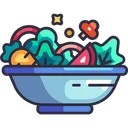 Free Salad  Icon