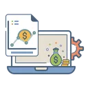 Free Sales Analytics Report Icon