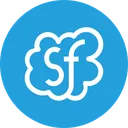 Free Salesforce Server Cloud Symbol