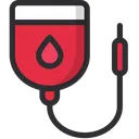 Free Sangre Bolsa Medica Icono