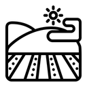 Free Scheune Bauernhof Feld Symbol