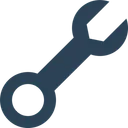 Free Screw Nut Tool Icon