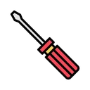 Free Screwdriver Screw Tools Icon