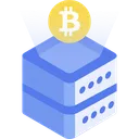 Free Servidor Bitcoin Servidor Bitcoin Icono